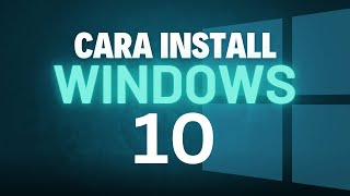 CARA INSTAL ULANG WINDOWS 10 TERMUDAH DAN TERCEPAT [upl. by Surbeck382]