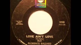 Florence Ballard  Love Aint Love 1968 [upl. by Ttergram]