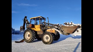 Valmet 8000 traktorikaivuri [upl. by Cotsen]