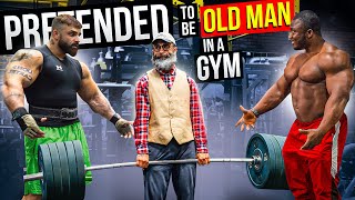 Elite Powerlifter Pretended to be an OLD MAN 5  Anatoly GYM PRANK [upl. by Naes]