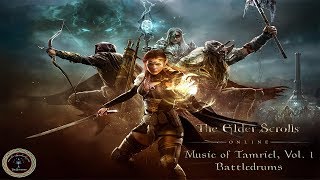 The Elder Scrolls Online™ Music of Tamriel Vol 1 Battledrums 1080p HD [upl. by Nnave]