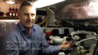 Marine Sanitation Systems  Duck Bill Valves and Vent Filters [upl. by Roleat]