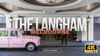 The Langham Melbourne  Room Tour  Deluxe River Corner [upl. by Roel]