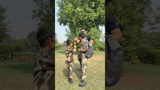 Chota Comando Attacked 😨🇮🇳army pakistanindependence lion indianarmy comedy [upl. by Ayimat]