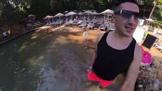 Обзор трёх пляжей Utopia Beach Club 5 И великолепный закат😎 Турция отпуск [upl. by Esilram]