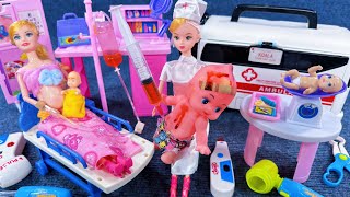 11 Minutes Satisfying with Unboxing Doctor Playset，Pregnant Women Giving Birth Toys Review  ASMR [upl. by Aninat]