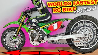 Project Worlds Fastest RC Motorbike [upl. by Levana711]