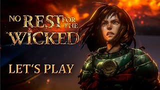 No Rest for the Wicked Deutsch Soulslike Diablo neu auf Steam  Lets Play Gameplay [upl. by Winnie]