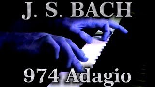 Johann Sebastian BACH Adagio BWV 974 [upl. by Cherida]