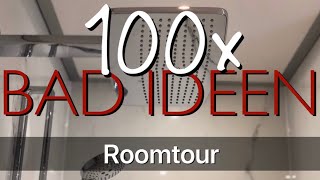 100 BAD IDEEN Badezimmer Roomtour [upl. by Eidde]