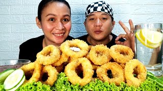 CALAMARES  MUKBANG PHILIPPINES  PINOY MUKBANG  TEAM CHEF CHRIS [upl. by Einnoj27]