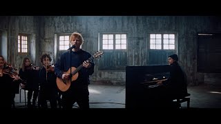 Ed Sheeran  Eyes Closed Piano and Strings Version Live featuring Aaron Dessner [upl. by Llevaj]