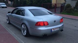 Phaeton 50 V10 muffler delete [upl. by Hsirap]