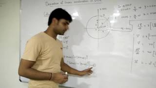 Derivation of linear acceleration in UCM part2 [upl. by Schnurr]