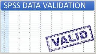 Data Validation in SPSS Your Ultimate Guide to ErrorFree Analysis Amharic [upl. by Yecaw860]