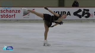 Jenni Saarinen – 2020 Nebelhorn Trophy FS [upl. by Sible]