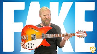 Would you buy a fake Rickenbacker  why  WHAT A NIGHTMARE  Ryanbacker [upl. by Einohpets]