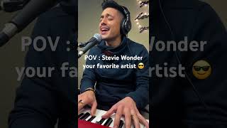 A Ribbon’s in the Sky for our love 🥰😮‍💨 steviewonder livevocals keyboard singer [upl. by Sukin345]