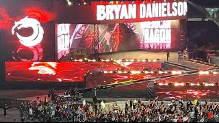 American Dragon Bryan Danielson Final Countdown Entrance  AEW All In London 25082024 [upl. by Holms745]