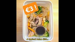 Delicious Asian Dish for €3  cooking food vietnamesecuisine bento budgetmeal asianfood [upl. by Aihsema]