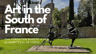 Exploring Art in the South of France Fondation Maecht and more [upl. by Ocirema]