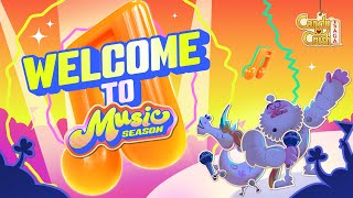 Music Season has landed in Candy Crush [upl. by Lyrpa]