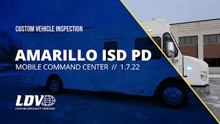 Amarillo ISD PD TX Mobile Command Center [upl. by Nnairac]