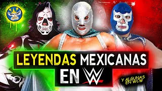 21 LEYENDAS de la LUCHA LIBRE MEXICANA en WWE [upl. by Eimmij473]