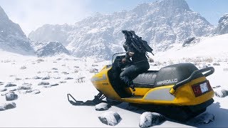 Just Cause 4  Alpinista Snowmobile  Open World Free Roam Gameplay PC HD 1080p60FPS [upl. by Acirderf]