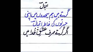 Allama Muhammad Iqbal poetry  Inspirational poetry [upl. by Gniw821]