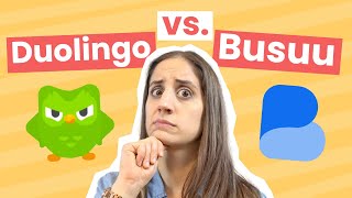 Duolingo vs Busuu Which app should YOU use [upl. by Yahsram]