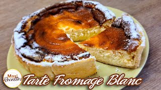 Tarte au Fromage Blanc  Recette Facile [upl. by Cthrine]