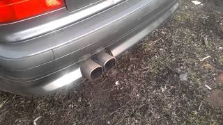 Bmw 316i compact M43B16 Remus Exhaust Sound [upl. by Imre868]