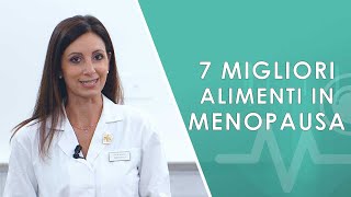 Menopausa i 7 migliori alimenti [upl. by Femi]