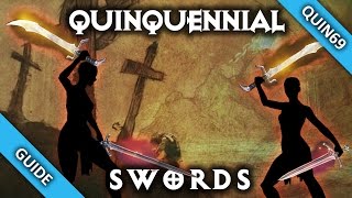 D3 How to get  Quinquennial Swords Patch 241 [upl. by Dimphia]