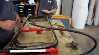 How to Upholster a Bench Seat  Automotive Pt1 [upl. by Eiliah]