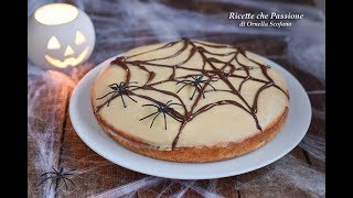 Torta ragnatela di Halloween senza glutine  Ricette che Passione [upl. by Kallick]