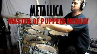 METALLICA  PUPPETS MEDLEY  Drum Cover [upl. by Fadiman642]