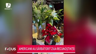 Americanii au sărbătorit Ziua Recunoștinței [upl. by Eseer414]