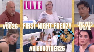 First Night Frenzy A Big Brother 26 Live Feed Update [upl. by Gilder]