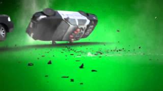 Green Screen  Car Crash [upl. by Savadove]