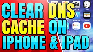 How To Flush DNS Cache on an iPhone and iPad [upl. by Essie380]