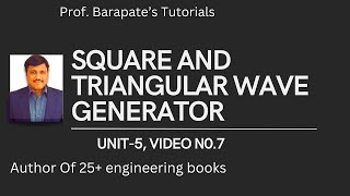 SQUARE AND TRIANGULAR WAVE GENERATOR [upl. by Celle]