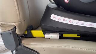 How to use ISOFIX Installation Aids amp Red Clip [upl. by Talia]