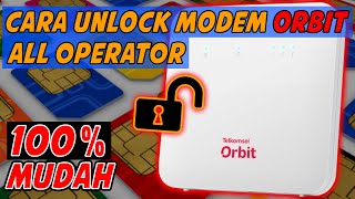 Cara Unlock Modem Telkomsel Orbit Untuk All Operator dengan Mudah [upl. by Asinla]