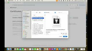 Creating Developer ID Application in apple developer console for mac dmg file signing purpose [upl. by Royo]