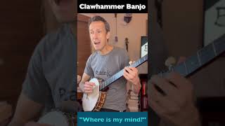 Clawhammer Banjo quotWhere Is My Mindquot pixies banjocover [upl. by Enileuqaj]