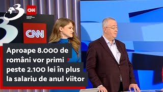 Aproape 8000 de români vor primi peste 2100 lei în plus la salariu de anul viitor [upl. by Muhcon89]