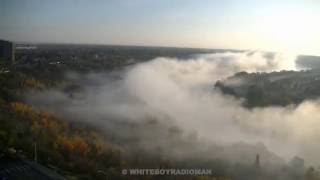 Morning Mist Burn Off  Edmonton AB [upl. by Marline]