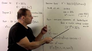 RNT211 Finite Fields of Orders 4 and 8 [upl. by Ayrad]